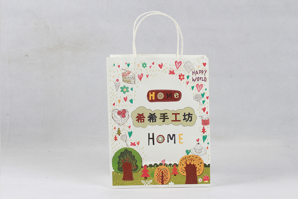 動漫風格打包牛皮紙袋定制 動漫風格打包牛皮紙袋定制