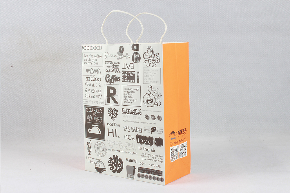 羅帝可可特色打包牛皮紙袋定制 羅帝可可特色打包牛皮紙袋定制