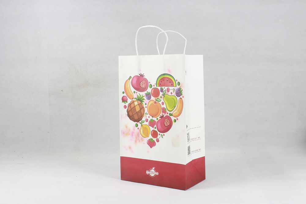 鮮果生活打包牛皮紙袋定制 鮮果生活打包牛皮紙袋定制