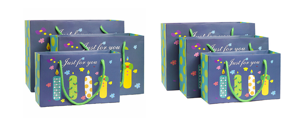 JUST FOR YOU深灰商務禮品銅版紙袋定制 JUST FOR YOU深灰商務禮品銅版紙袋定制